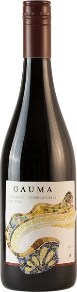 Гаума Каберне Совиньон -Темпранильо сухое красное 0,75 л. 12,5% Вино 