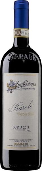 Бароло ДОКГ Буссия 2019 Барале Фрателли сухое красное 0,75 л. 13% Вино сортовое марочное 