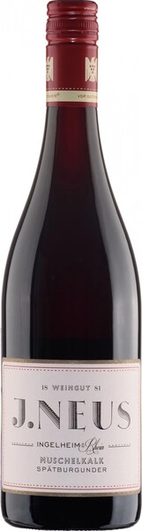 Йозеф Нойс Мушелькальк Шпетбургундер 2021 красное сухое 0,75 л. 12% Вино сортовое выдержанное