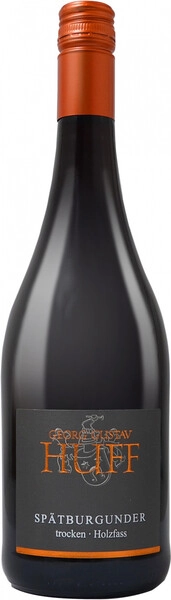 Георг Густав Хуфф Шпетбургундер Трокен Хольцфасс красное сухое 0,75 л. 12% Вино выдержанное