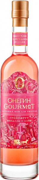 Онегин Гурмэ Грейпфрут 0,2 л. 20% Настойка сладкая замутненная