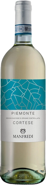 Манфреди Пьемонт Кортезе белое сухое 0,75 л. 12% Вино сортовое ординарное