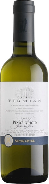 Трентино Кастель Фирмиан Пино Гриджо белое сухое 0,375 л. 12,5% Вино ЗНМП