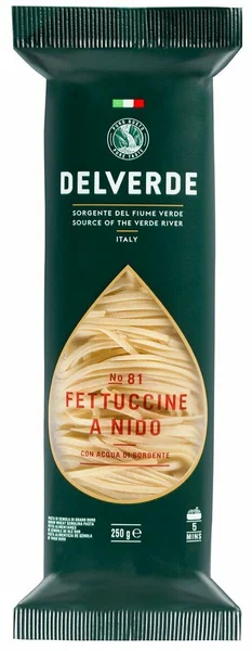 Макароны № 081 Феттучине Дельверде 0,250 гр.