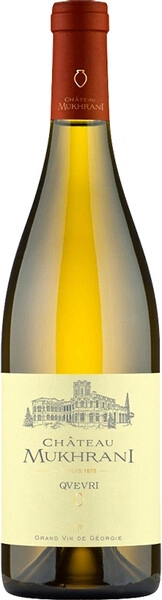 Шато Мухрани КВЕВРИ 0,75 л. 12,5% Вино столовое сухое белое