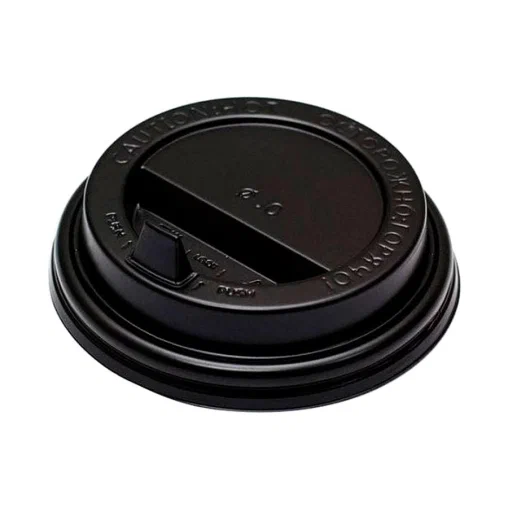 Крышка с питейником ЧЕРНАЯ d=90 1 шт.