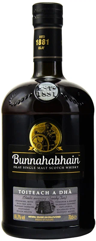 Буннахавэн Тойтеч а Дха односолодовый 0,7 л. 46,3% Виски