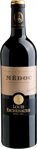 Медок Луи Эшенауэр сухое красное 0,75 л. 13,5% Вино выдержанное