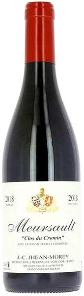 Домен Жан-Морэ Мерсо АОС Кло дю Кромин сухое красное 0,75 л. 13,5% Вино сортовое выдержанное 