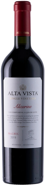 Альта Виста Сингл Виньярд Ализарин Мальбек красное сухое 0,75 л. 14,5% Вино 