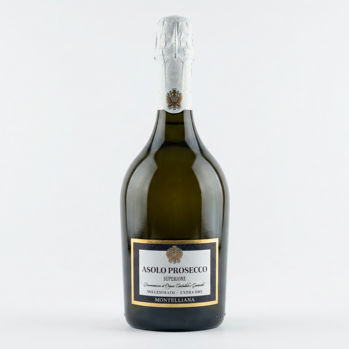 Просекко Асоло Супериоре белое сухое 0,75л 11% Вино игристое защищенного наименования места происх.