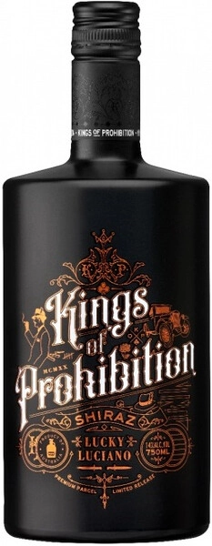 Лаки Лучано Кингс оф Прохибишэн Шираз полусухое красное 0,75 л. 14% Вино ЗГУ 