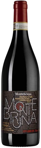 Монтебруна (Барбера д'Асти) 2020 сухое красное 0,75 л. 15% Вино выдержанное