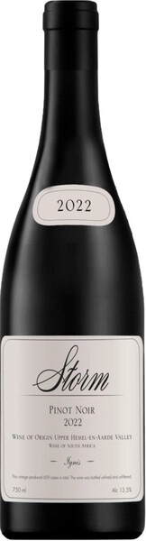 Аппер Хемель-эн-Аарде Сторм Игнис Пино Нуар сухое красное 0,75 л. 13,5% Вино сортовое 