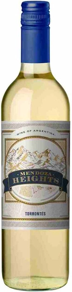 Мендоса Хайтс Торронтес сухое белое 0,75 л. 12,5% Вино сортовое