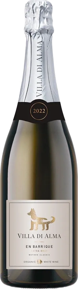Вилла ди Альма En barrique Брют Зеро Дозаж белое 0,75 л. 12,5% Вино игристое органическое выдержанное