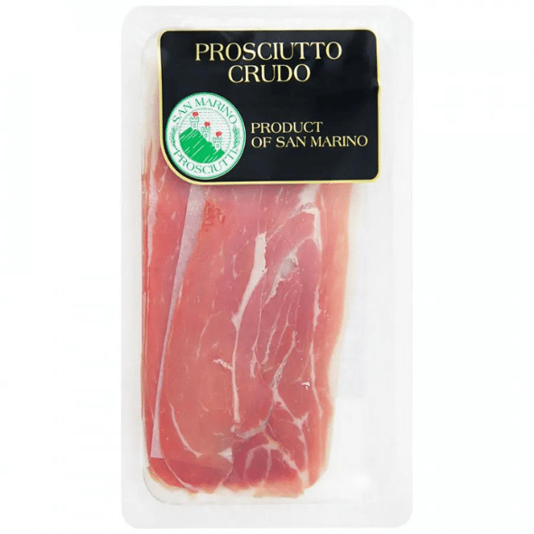 Окорок с/в Прошутто Крудо Prosciutto Crudo San Marino нарезка 70 г. El Parador 