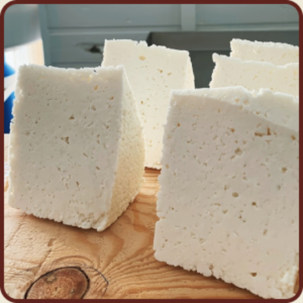 Сыр Брынза из козьего молока Добрая ферма 1 кг