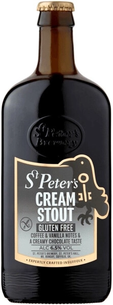 Крим Стаут Глютен Фри английский стаут 0,5 л. 6,5% Пиво темное пастеризов. фильтров.