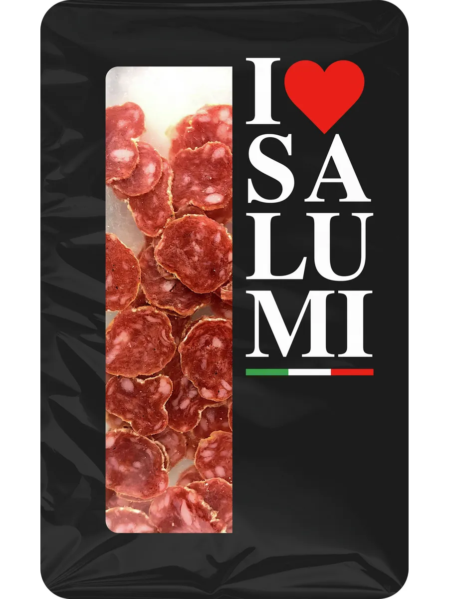 Фуэт Экстра I Love Salumi нарезка 70 г. Колбаса сыровяленая полусухая