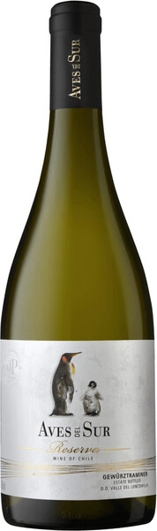Авес дель Сур Гевюрцтраминер Резерва белое сухое 0,75 л. 14% Вино сортовое выдержанное