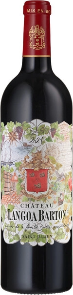 Шато Лангоа Бартон Сен-Жюльен 2021 красное сухое 0,75 л. 13% Вино выдержанное