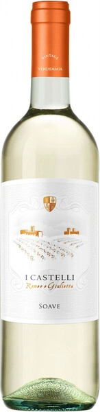 И Кастелли Ромео и Джульетта Соаве DOC белое сухое 0,75л 12% Вино с защищ наим места происх
