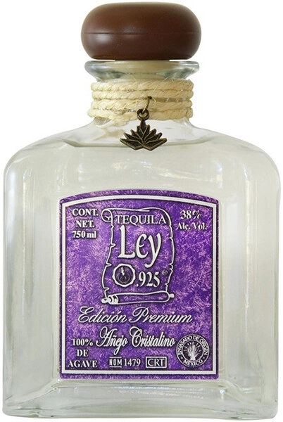 Лей 925 Аньехо Кристалино Премиум 0,75 л. 38% Текила 