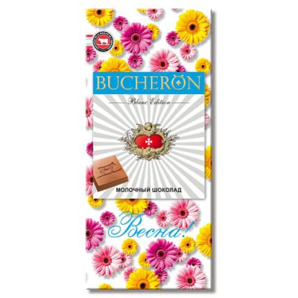 Бушерон молочный шоколад Blanc Edition Весна 85 г