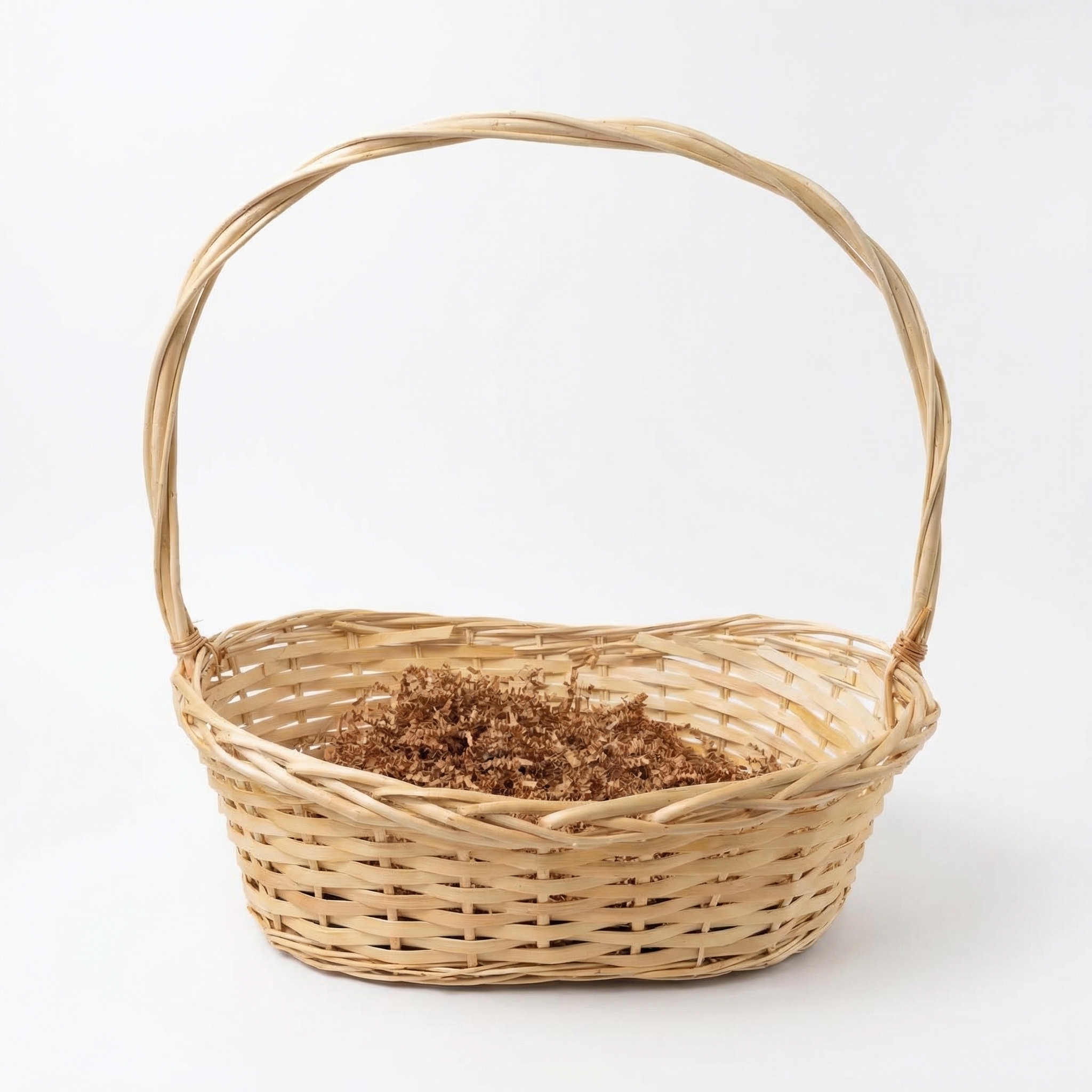 Корзина плетеная (Ива) 45*28*Н15/12/ТН47 натуральный