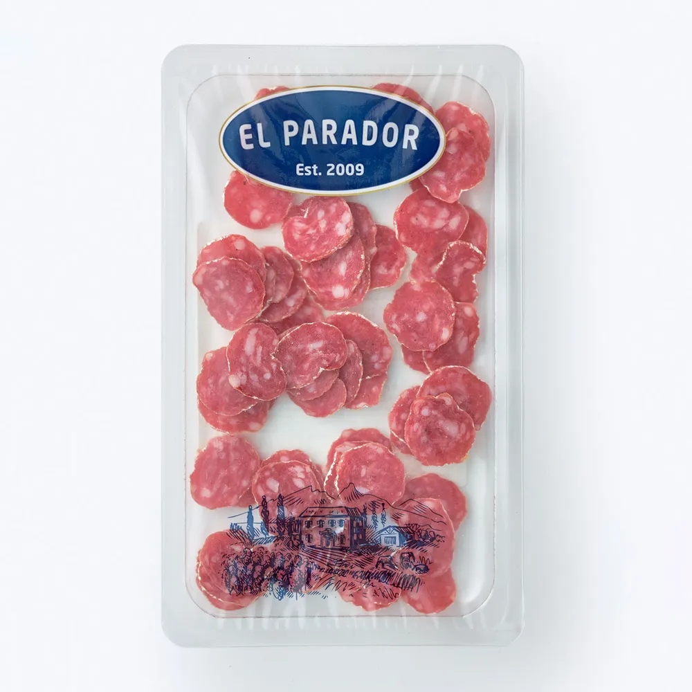 Фуэт Экстра El Parador нарезка 70 г. Колбаса сыровяленая полусухая