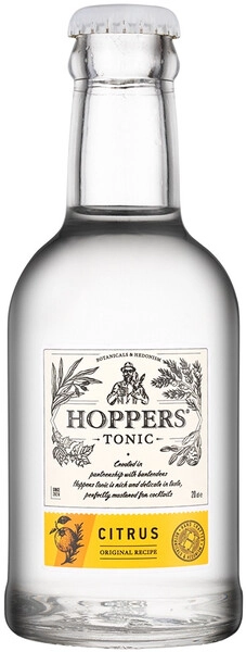 Хопперс Цитрус Тоник с/б 0,2 л. Напиток безалкогольный сильногазированный