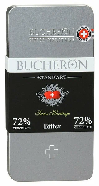 Бушерон горький шоколад 72% 100г жесть