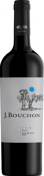 Мерло Резерва Х.Бушон сухое красное 0,75 л. 13,5% Вино сортовое 