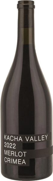 Кача Вэлли Мерло красное сухое 0,75 л. 14% Вино российское с ЗГУ