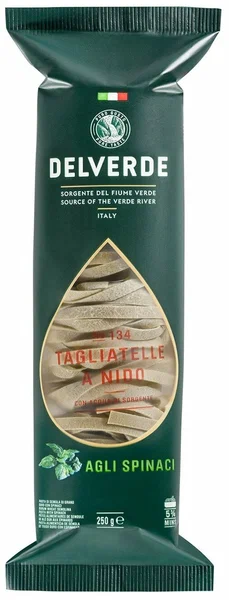 Макароны № 134  со шпинатом Дельверде 0,250 гр.