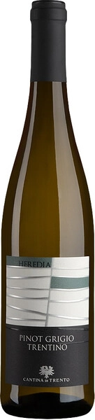 Эредия Пино Гриджо сухое белое 0,75 л. 12% Вино сортовое ординарное