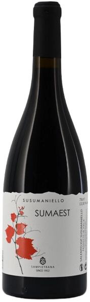 Сумэст Сузуманьелло 2020 красное сухое 0,75 л. 13,5% Вино сортовое выдержанное
