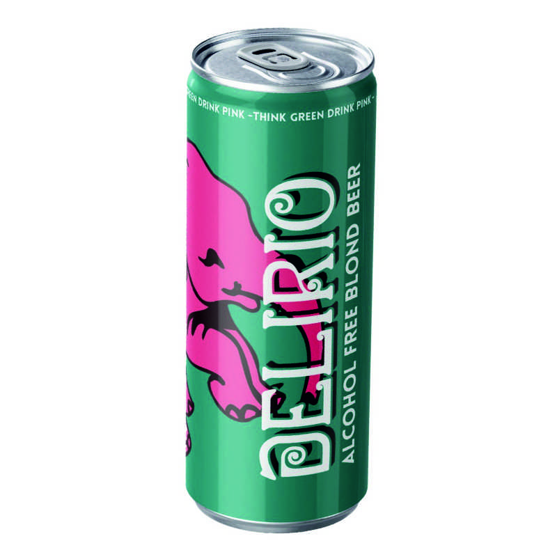 Хейге Делирио Алкоголь Фри Блонд 0,33 л. ж/бан. Пиво безалкогольное