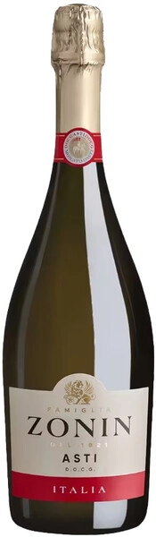 Асти Зонин DOCG белое сладкое 0,75 7% Вино игристое