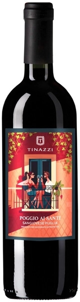 Поджо Ай Санти Санджовезе сухое красное 0,75 л. 12% Вино сортовое категории ИГП
