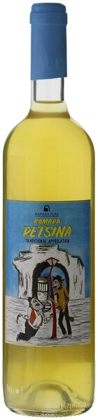 Камара Рецина сухое белое 0,75 л. 12% Вино ординарное