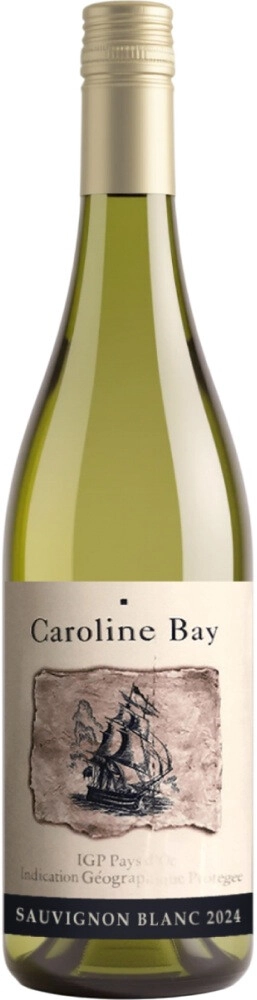 Каролин Бэй Совиньон Блан Ле Селье Жан д`Алиберт Вино белое сухое 0,75 л. 12,5%