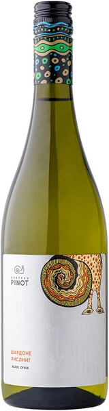 Шато Пино Гравитация Шардоне-Рислинг белое сухое 0,75 л. 13% Вино российское с ЗГУ