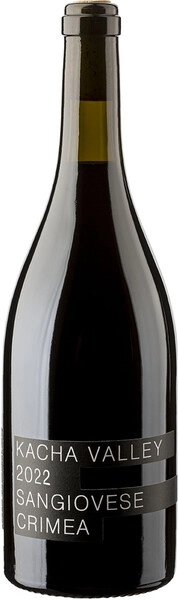 Кача Вэлли Санджовезе красное сухое 0,75 л. 13,5% Российское вино с ЗГУ