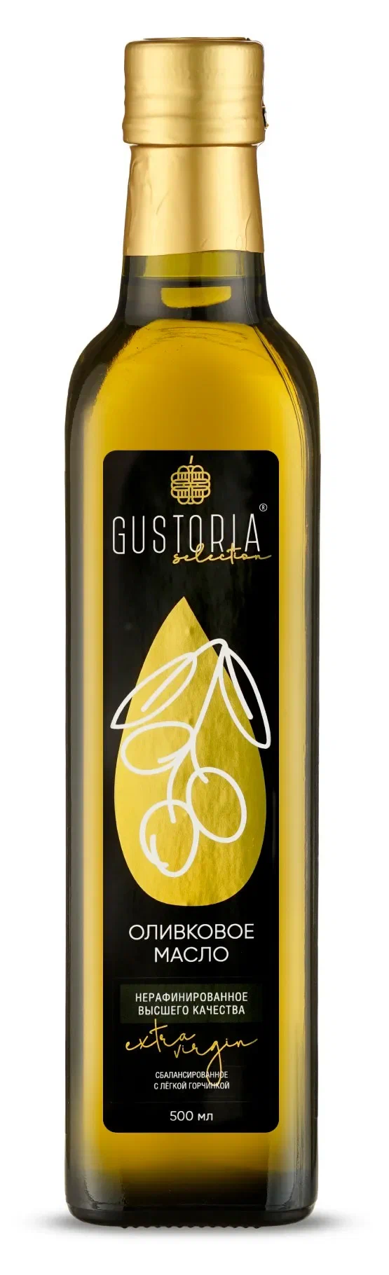 Масло оливковое Extra Virgin 500 мл. Gustoria