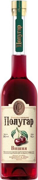 Полугар Вишня 0,5 38,5% Напиток спиртной