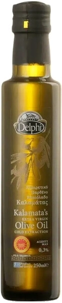 Масло оливковое нерафинир. высш. кач. EV olive oil с чесноком 0,250 л DELPHI 
