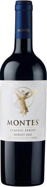 Монтес Мерло Резерва красное сухое 0,75 13,5% Вино с защ.наим.места происх.