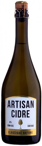 Артизан Классик Натюр 0,75 л. бут. 6% Сидр игристый полусладкий